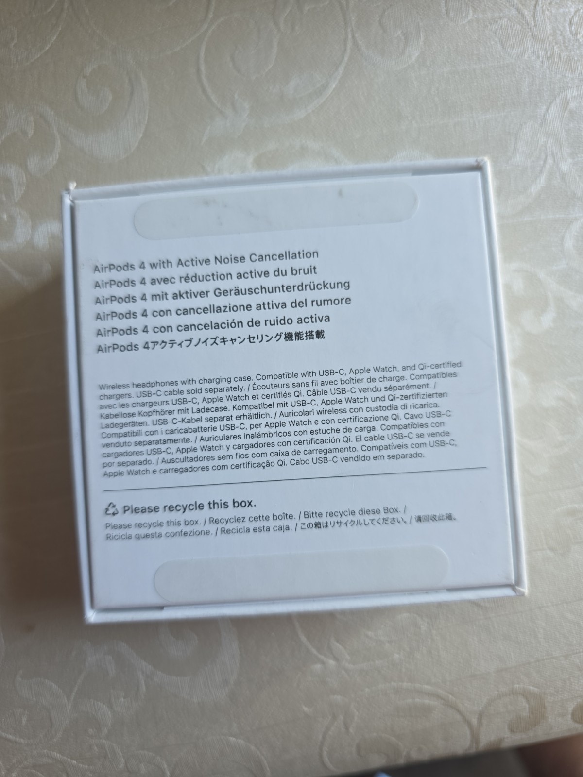 Apple AirPods 4th Generation Active Noise Cancelling In-Ear Earphones