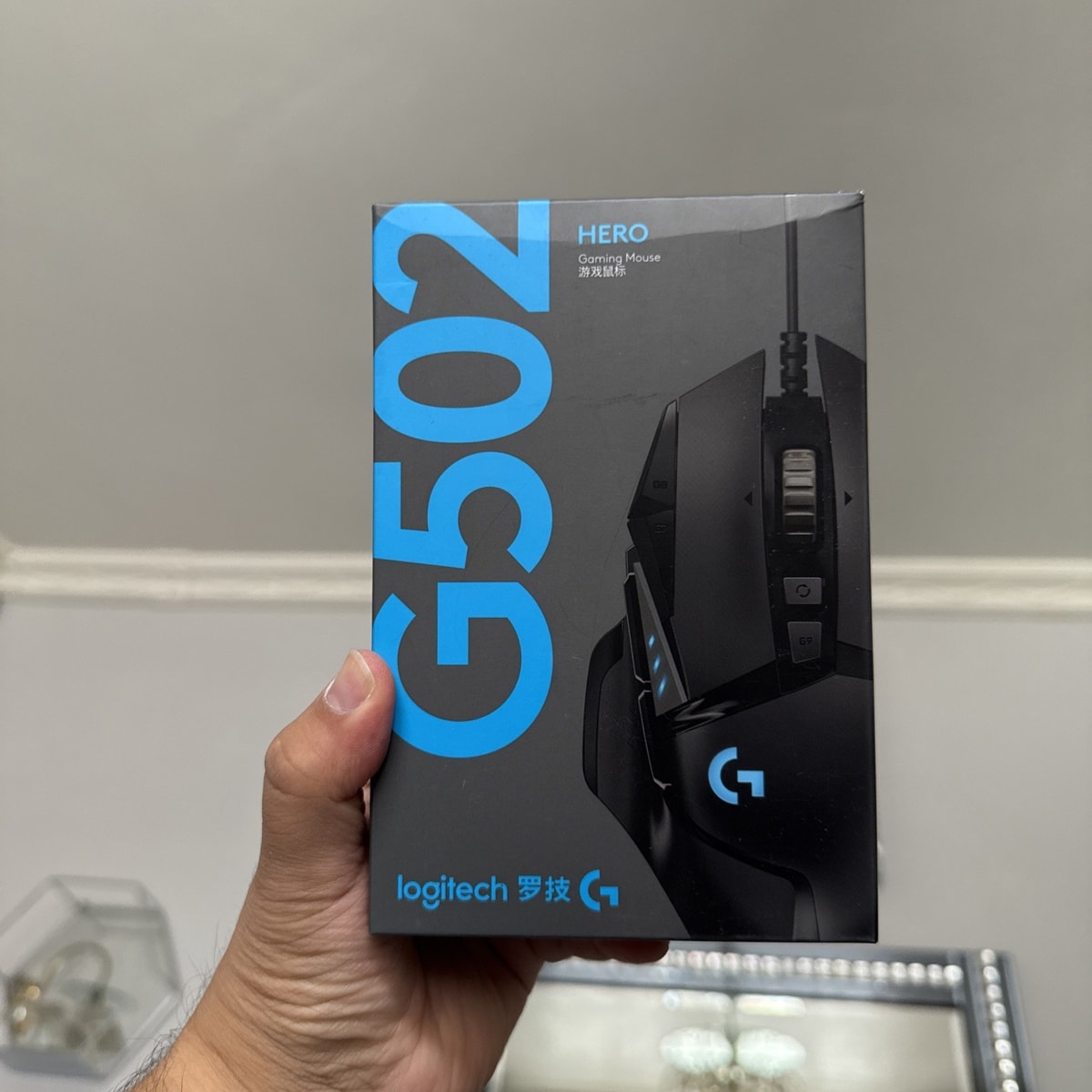 Logitech G502 Wired Gaming Mouse Hero 25K - Black (New and Sealed)