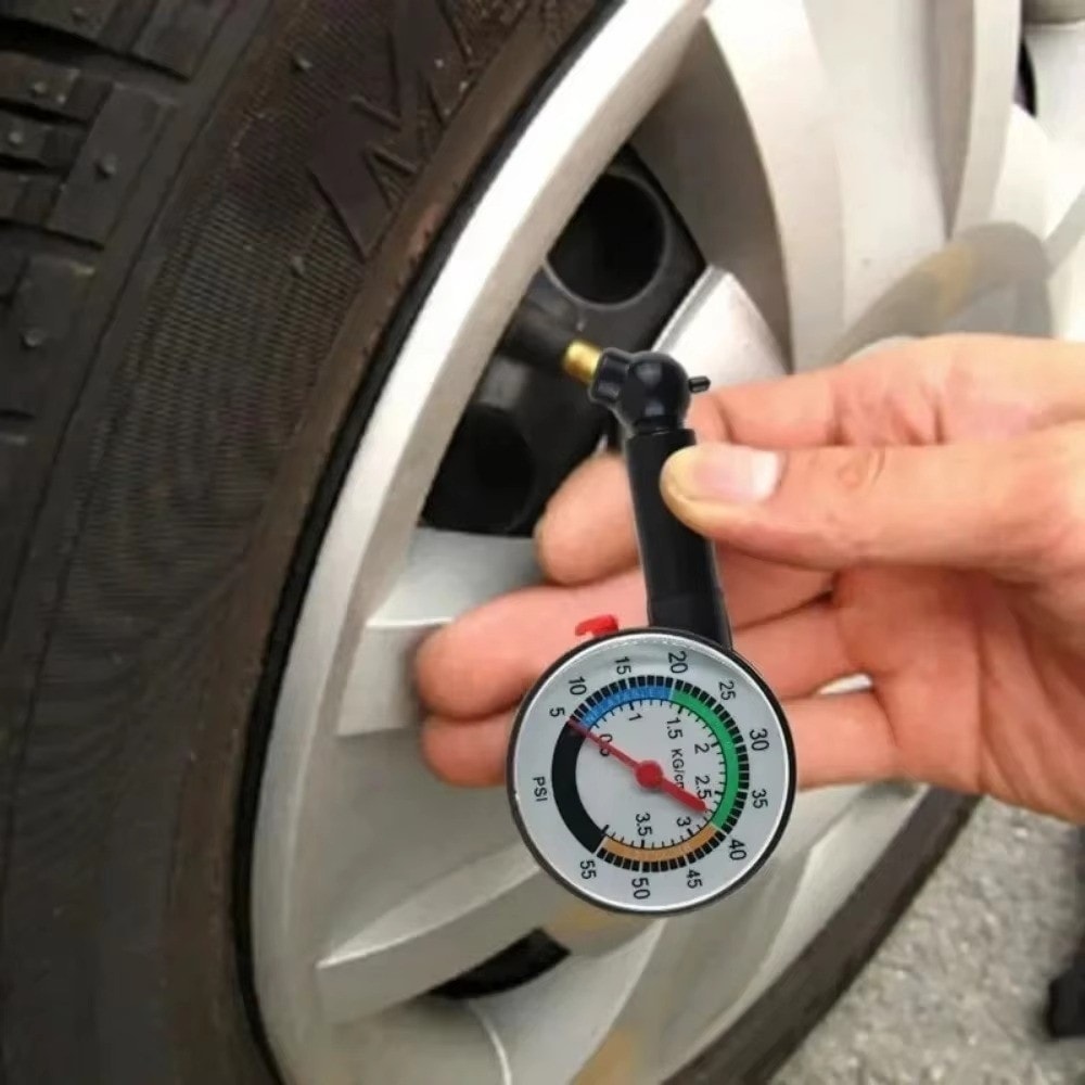 Tyre Pressure Gauge Monitor Meter for Car Van Lorry Truck Motorcycle Bike