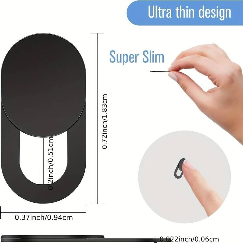 4 x Webcam Cover Slider Laptop Tablet Macbook Ultra Thin Privacy Security Camera