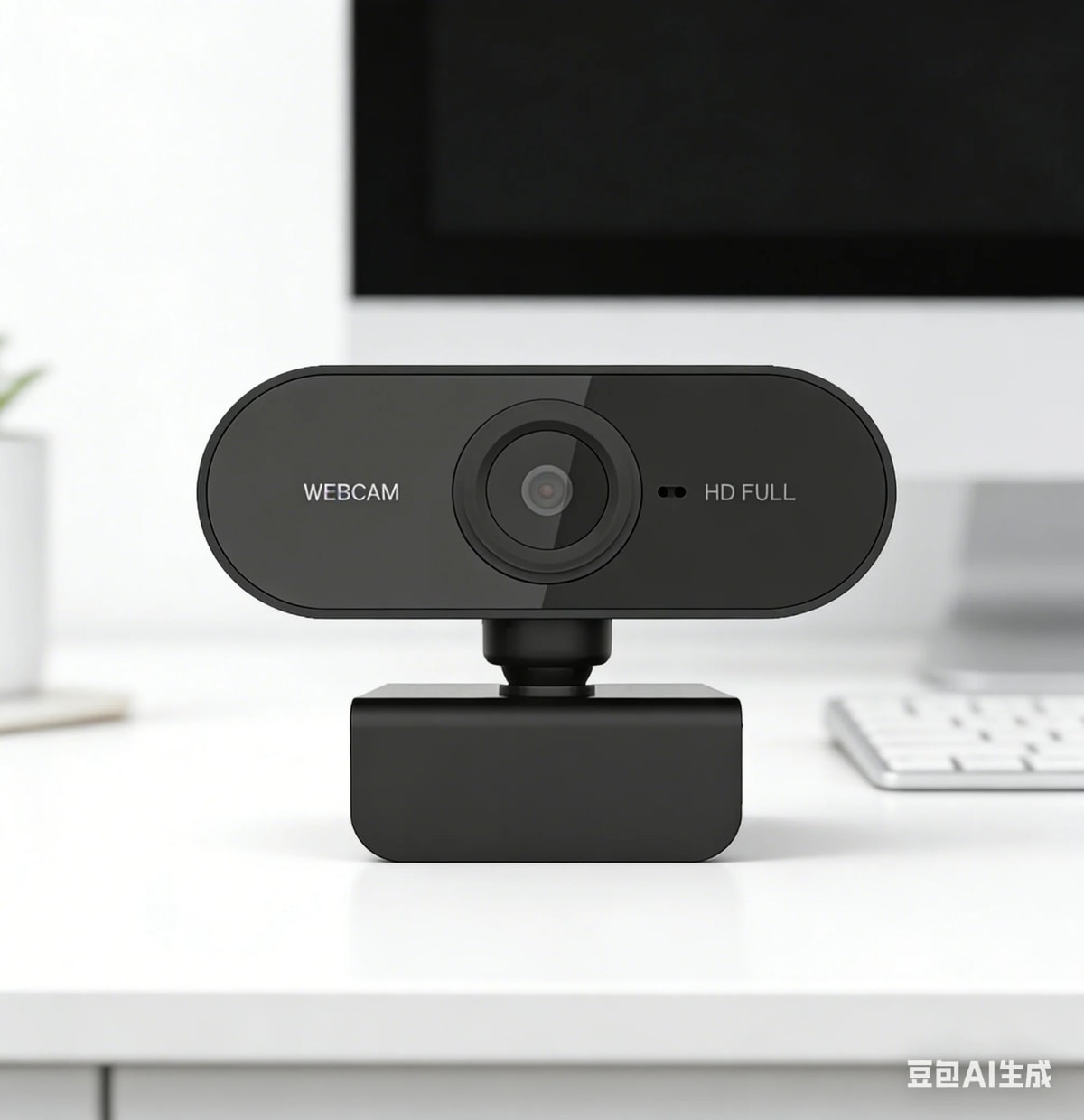 Webcam with Microphone – USB Camera for Video Calls, Zoom, Teams, & Streaming