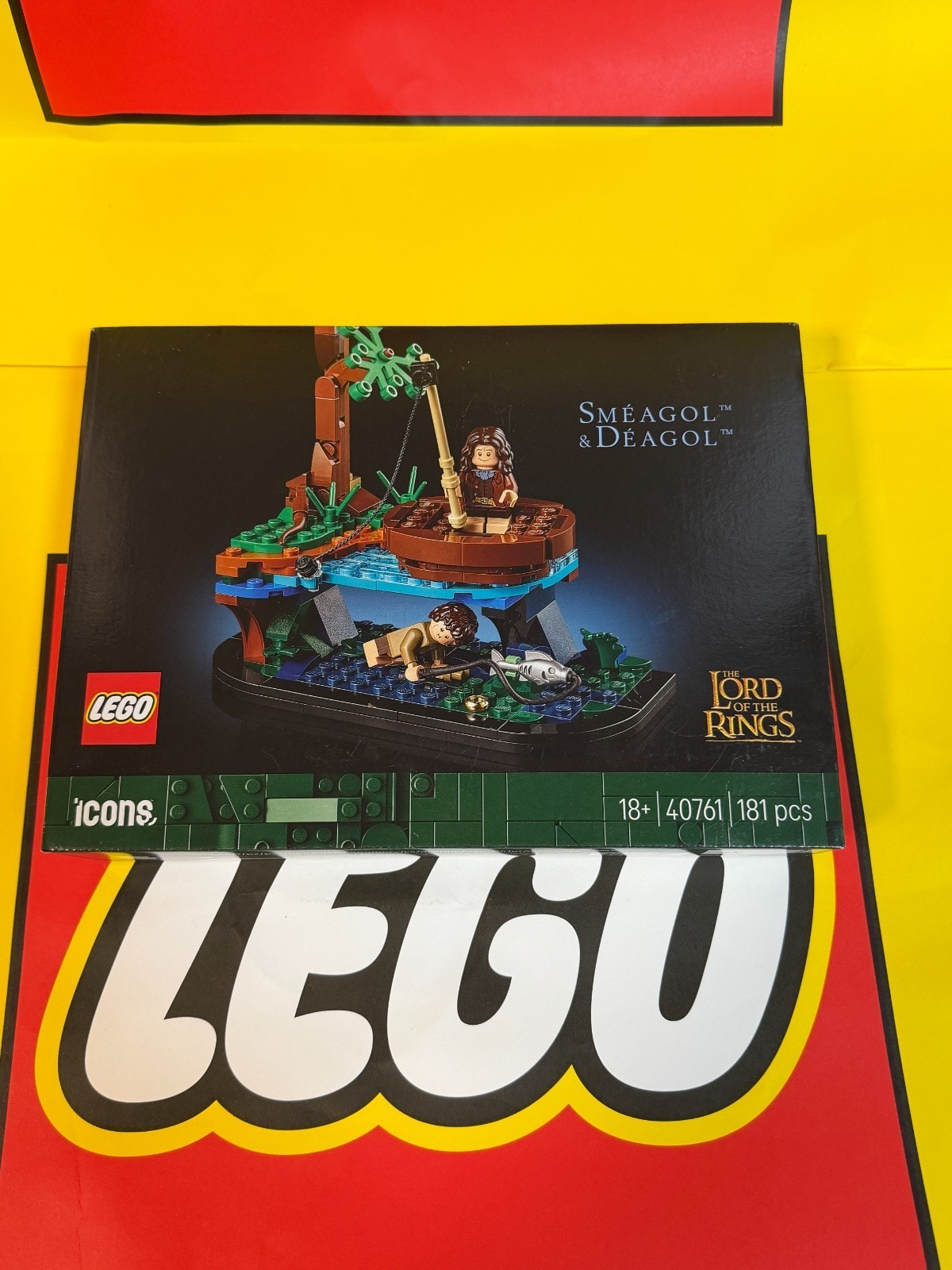 LEGO 40761 Icons Lord of the Rings Smeagol Deagol GWP Promo NEW Sealed