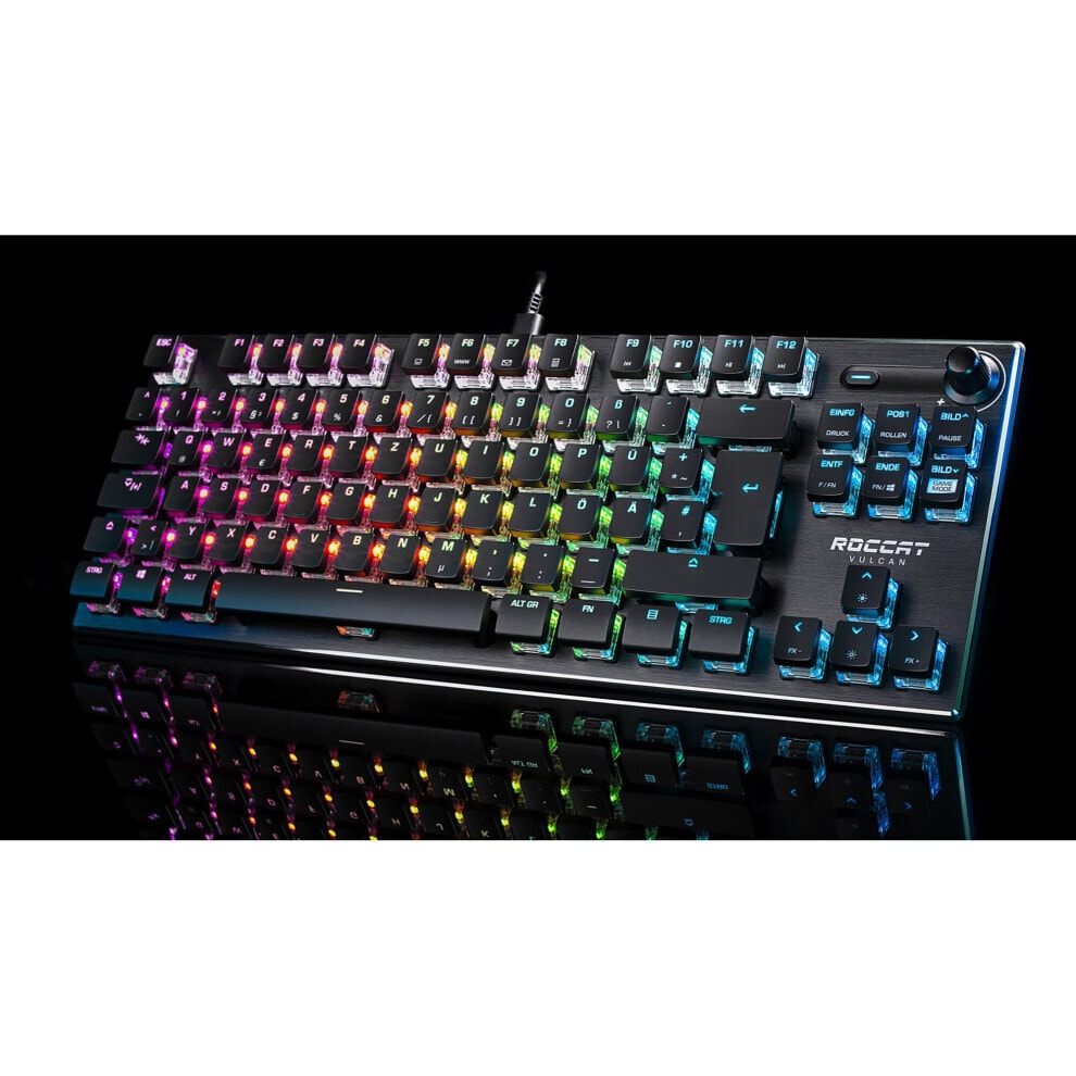 Roccat Vulcan TKL Mechanical Gaming Keyboard (UK Layout) (Black) NEW AND SEALED