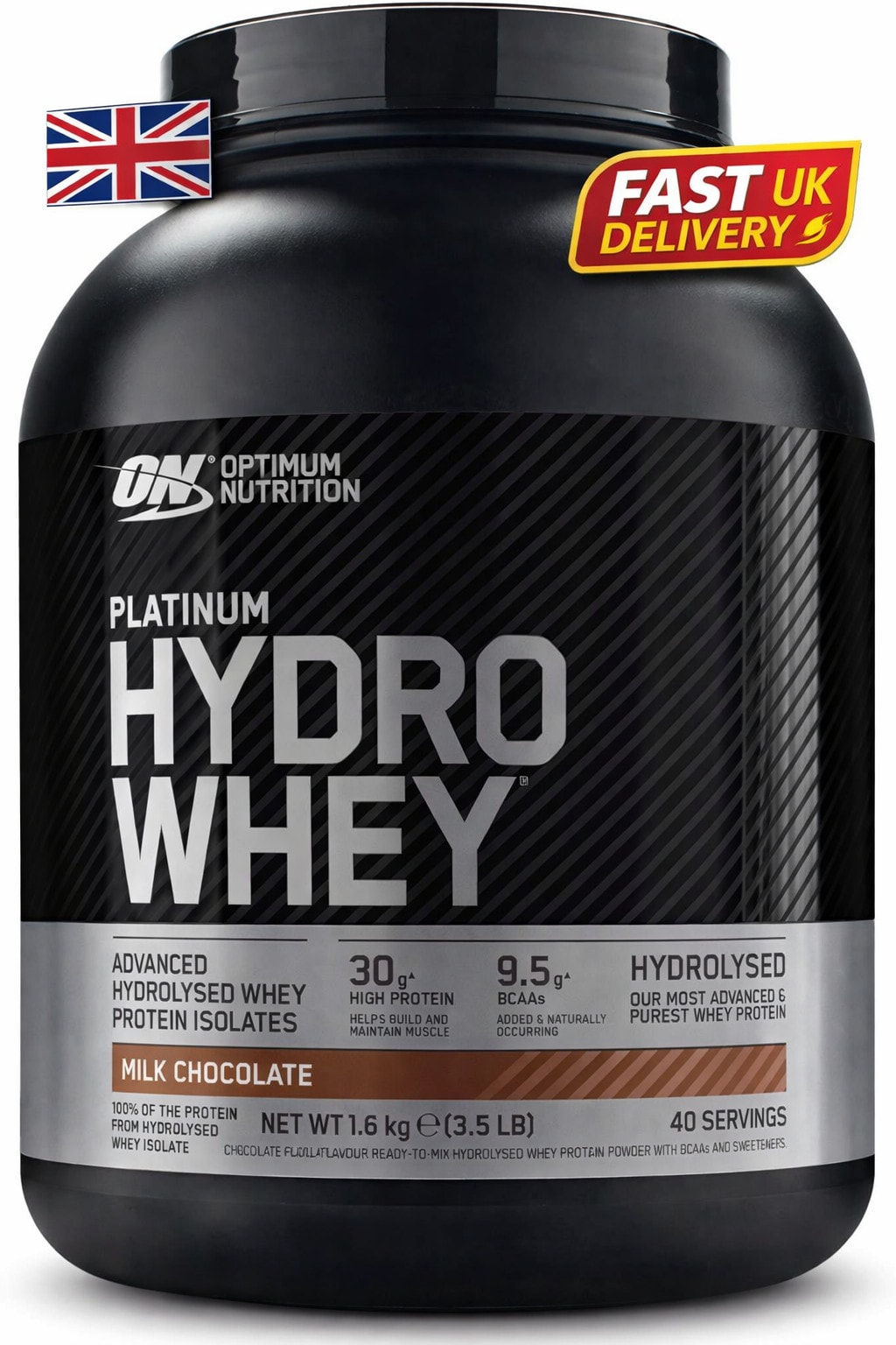 Optimum Nutrition Platinum Hydro Whey Isolate 1.6kg 40 servings