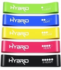 Resistance Bands Exercise Sports Loop Fitness Home Gym Yoga Latex Set Or single
