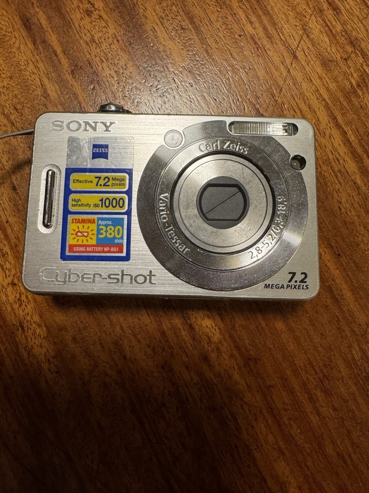 Sony Cyber-shot DSC-W55 Digital Camera – Fully Working – Very Good Condition