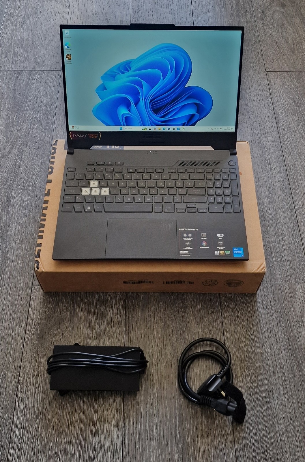Asus TUF F15 Gaming Laptop - RTX 3050, i5 12500h, 8gb Ram, 500gb SSD + Box.