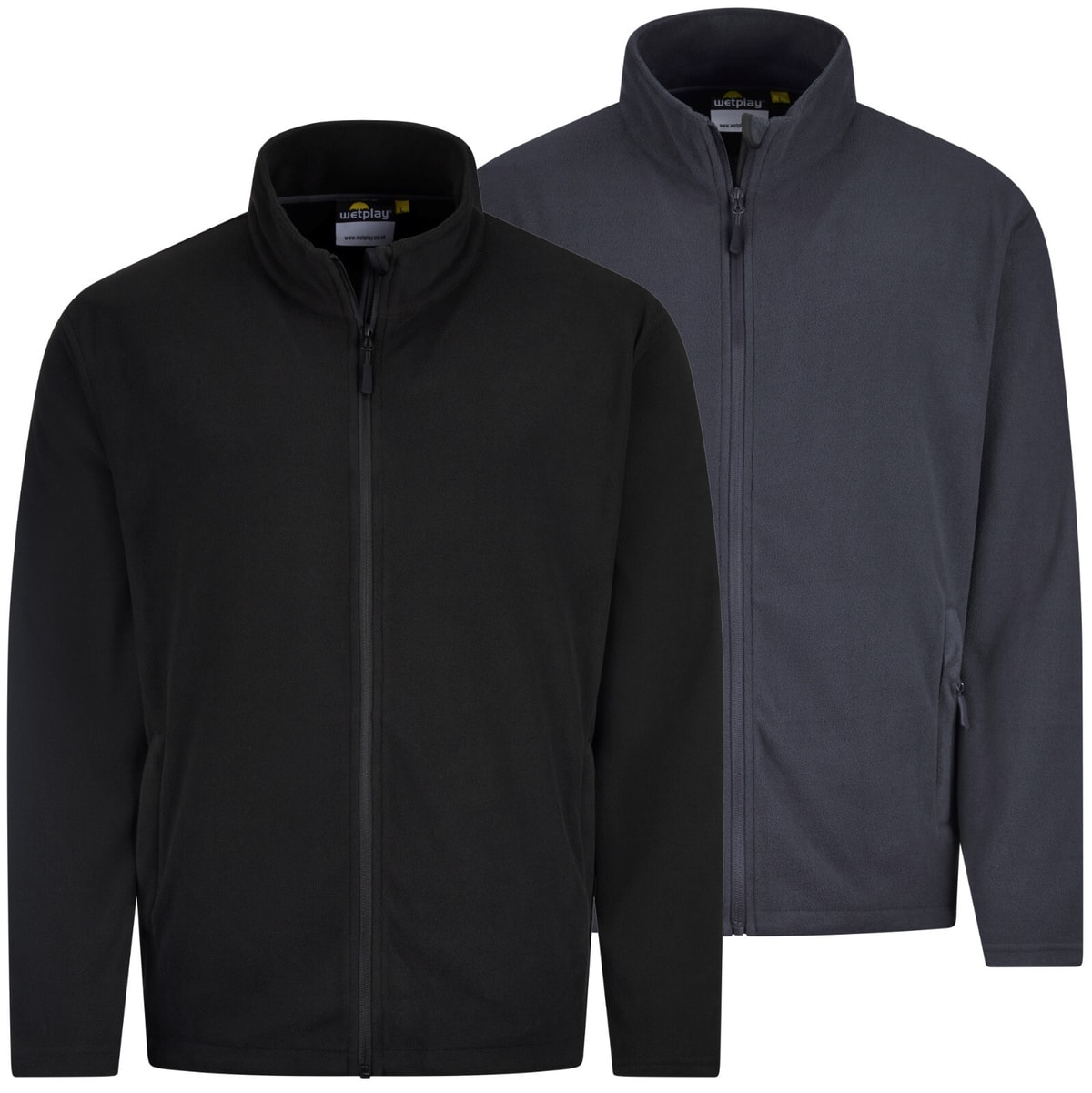 MENS FLEECE JACKET FULL ZIP JUMPER
