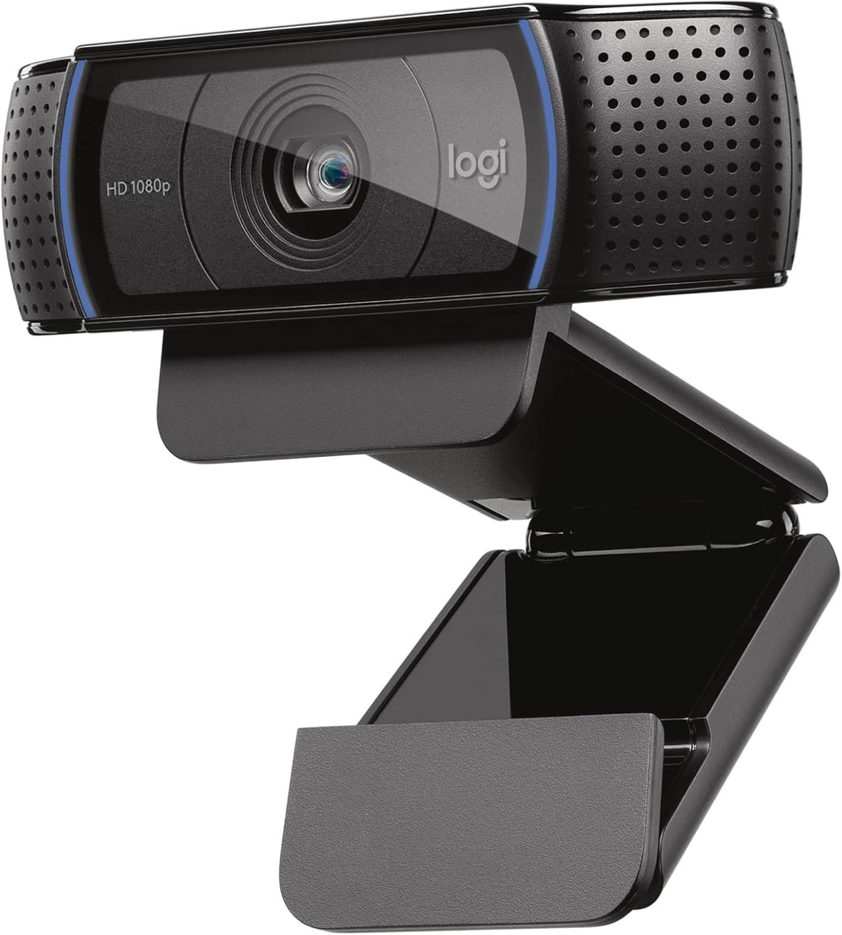 Logitech C920S HD Pro Webcam, Full HD 1080p/30fps - Black -Refurbished