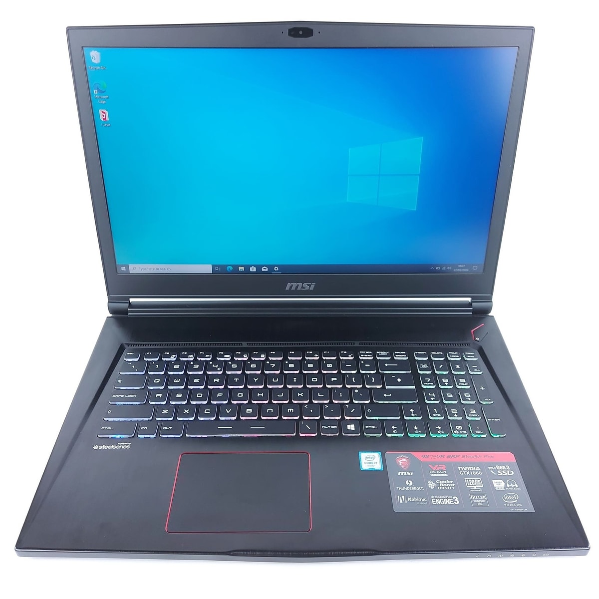 MSI GS73VR 6RF Stealth Pro Gaming Laptop FHD 17.3" GTX 1060 6GB i7-6700HQ 16G...