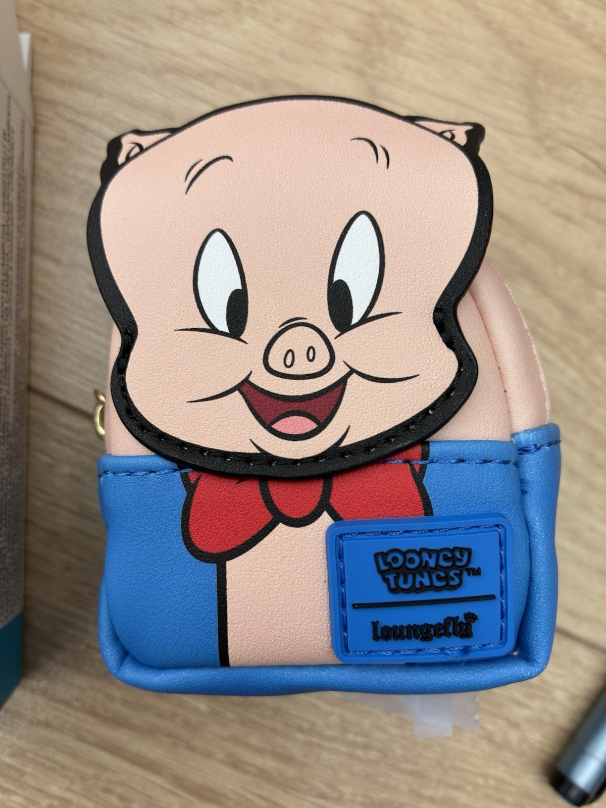 Loungefly Looney Tunes Backpack Charm Porky Pig