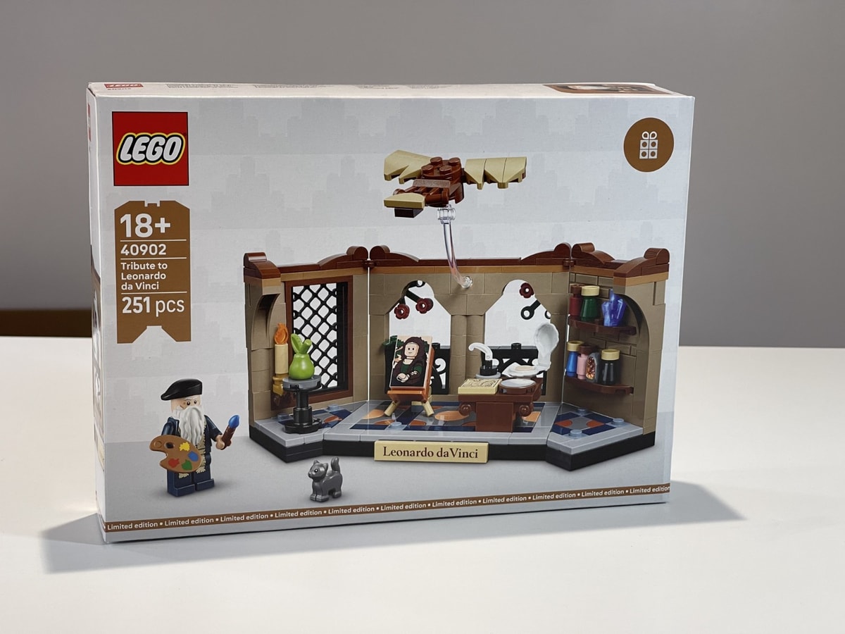 LEGO: Tribute To Leonardo Da Vinci (40902) BRAND NEW / FACTORY SEALED