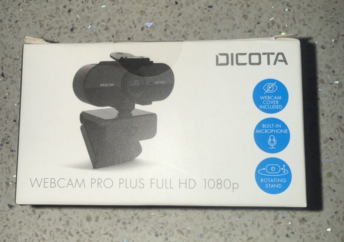 Dicota Webcam PRO Plus Full HD