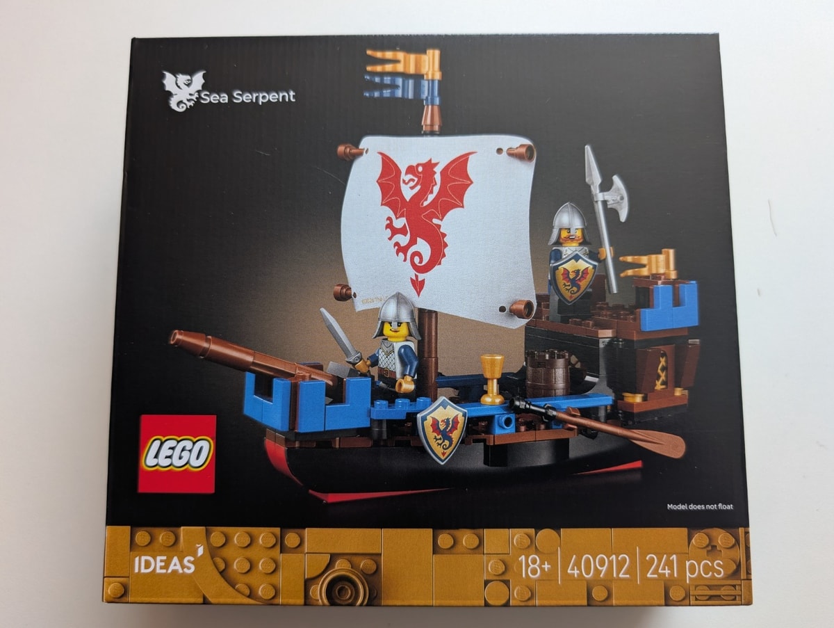 LEGO (40912) IDEAS Sea Serpent GWP - BNIB - Free P&P