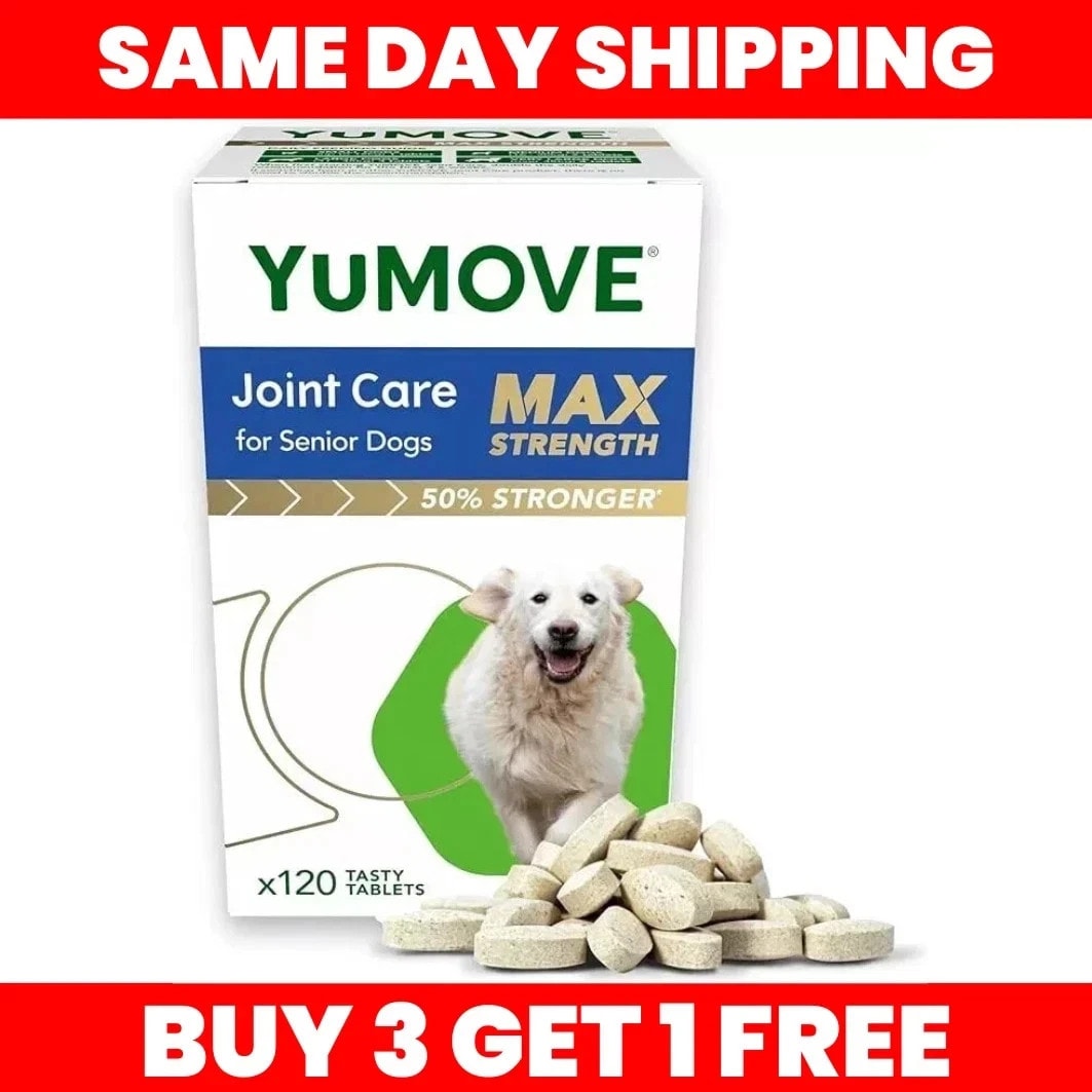YuMOVE Senior Dog MAX Strength Joint Supplement 120 Tablets