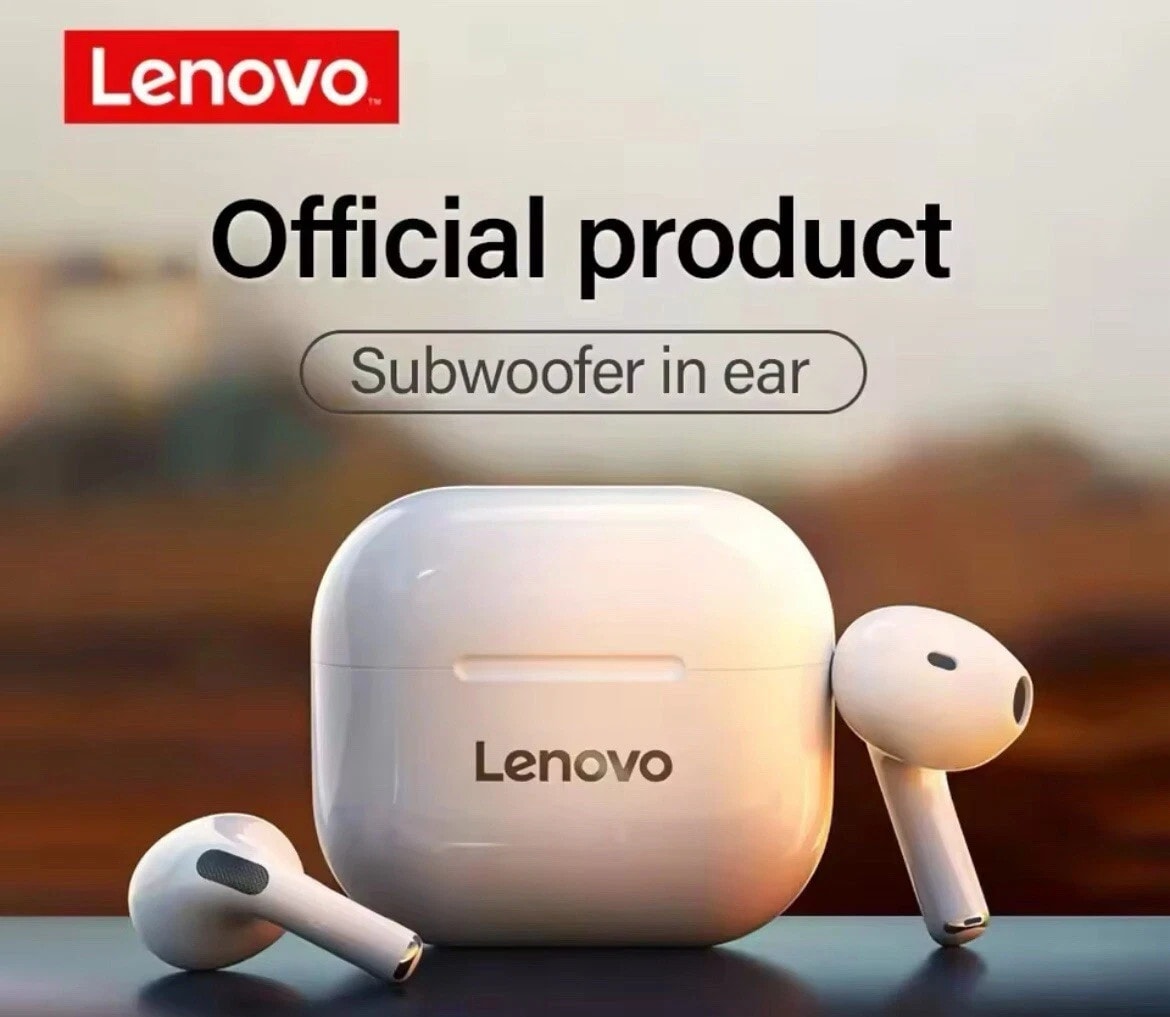 Lenovo LP40 TWS PRO Earphones Bluetooth Air-pods 5.0 Wireless Headphones Earbuds
