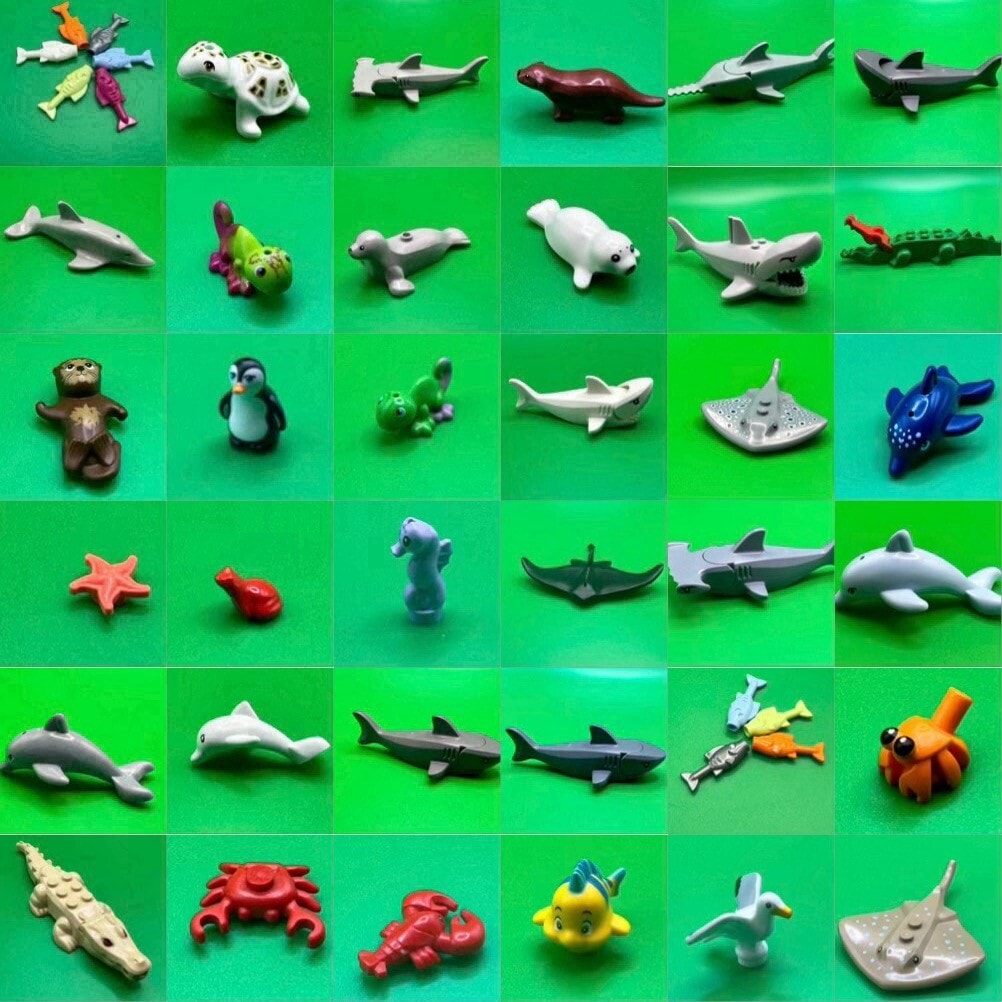 Lego Sea and Water Animals - Buy as many or few with single shipping cost.