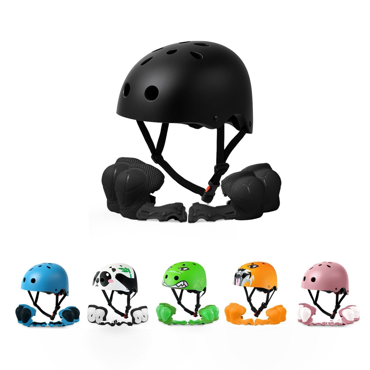 Kayman Kids Bike Helmet Adjustable Safety Gear for Boys and Girls Age 3 to 12