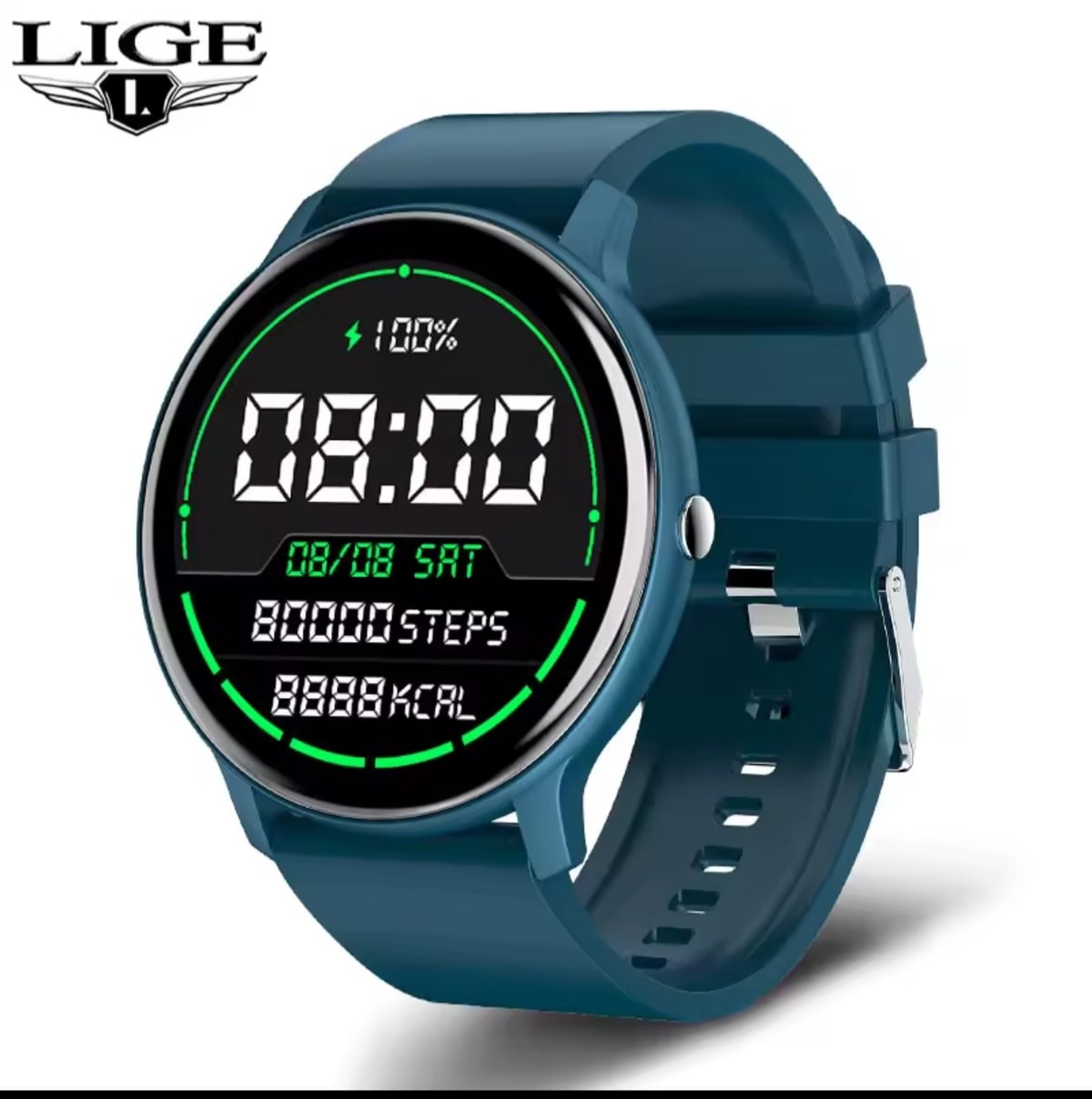 Smart Watch Fitness Tracker Heart Rate Bluetooth Call Men Women Sport Watches UK