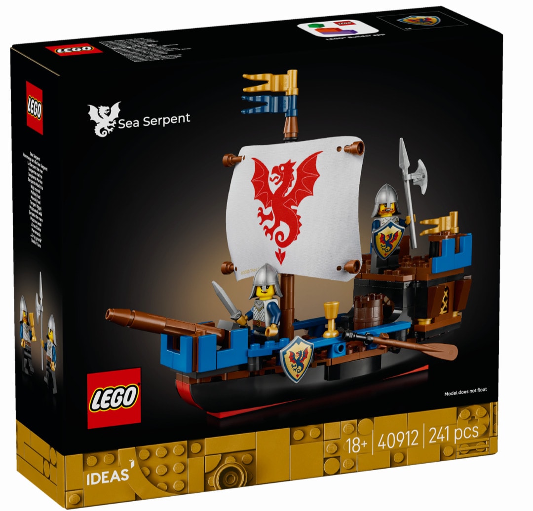 LEGO IDEAS Sea Serpent Set 40912 Brand New and Sealed GWP PRE-ORDER 07/07/2026