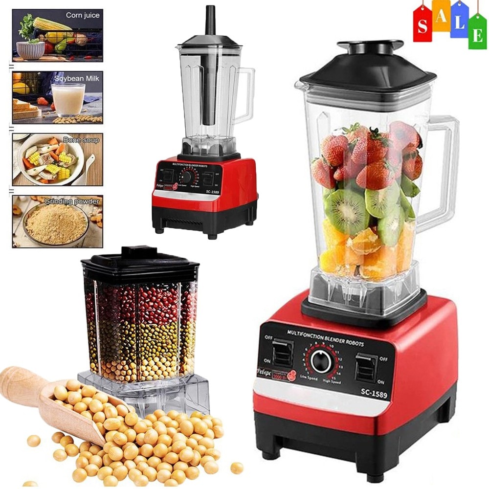 2L Commercial Food Blender Juicer Mixer Crusher Processor Grinder Powerful NEW#