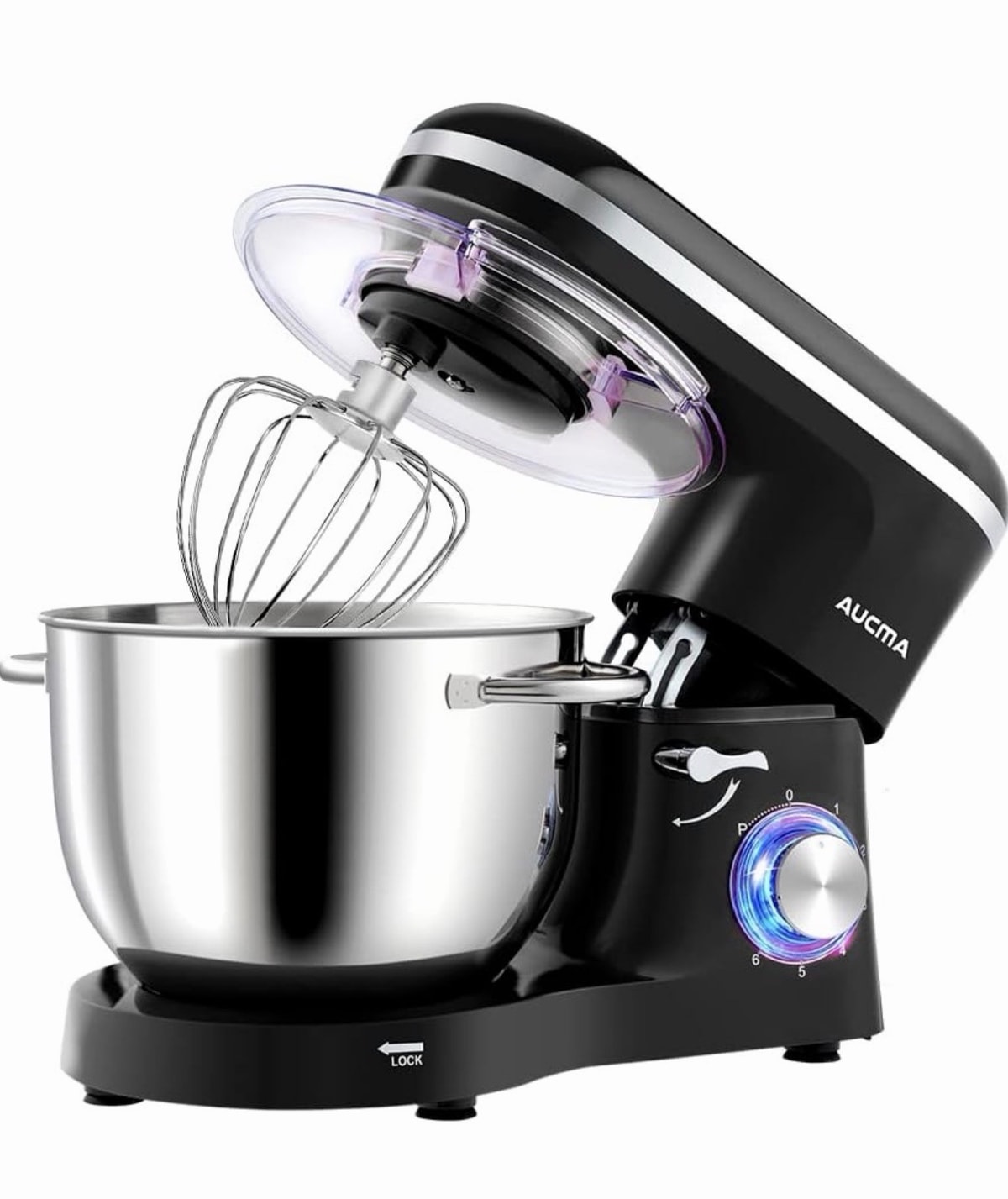 Aucma Stand Mixer, 6.2L Food Mixers for Baking, Electric Kitchen Mixers