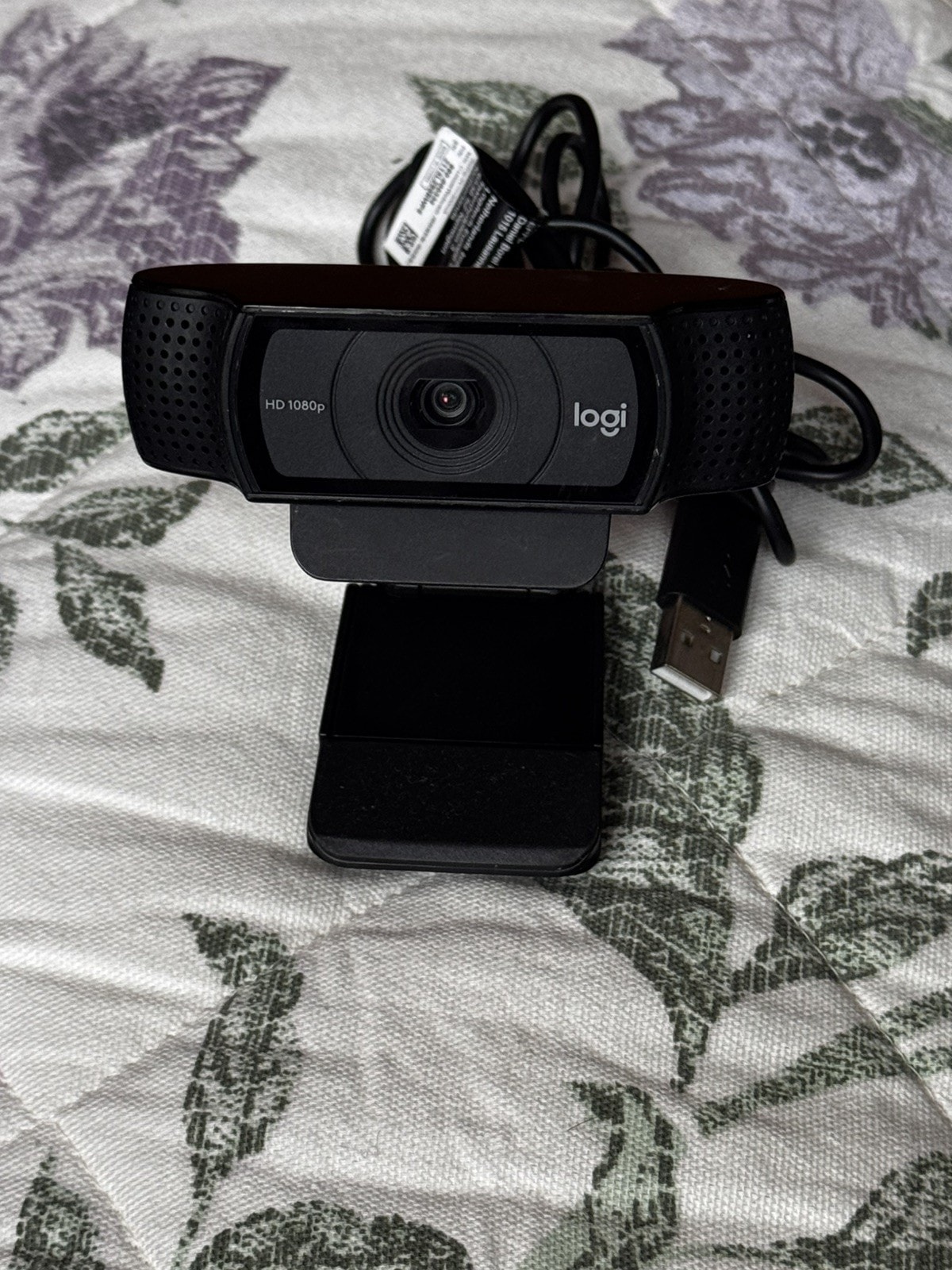 Logitech C920 HD Pro Webcam HD 1080p 30 FPS USB (V-U0028)
