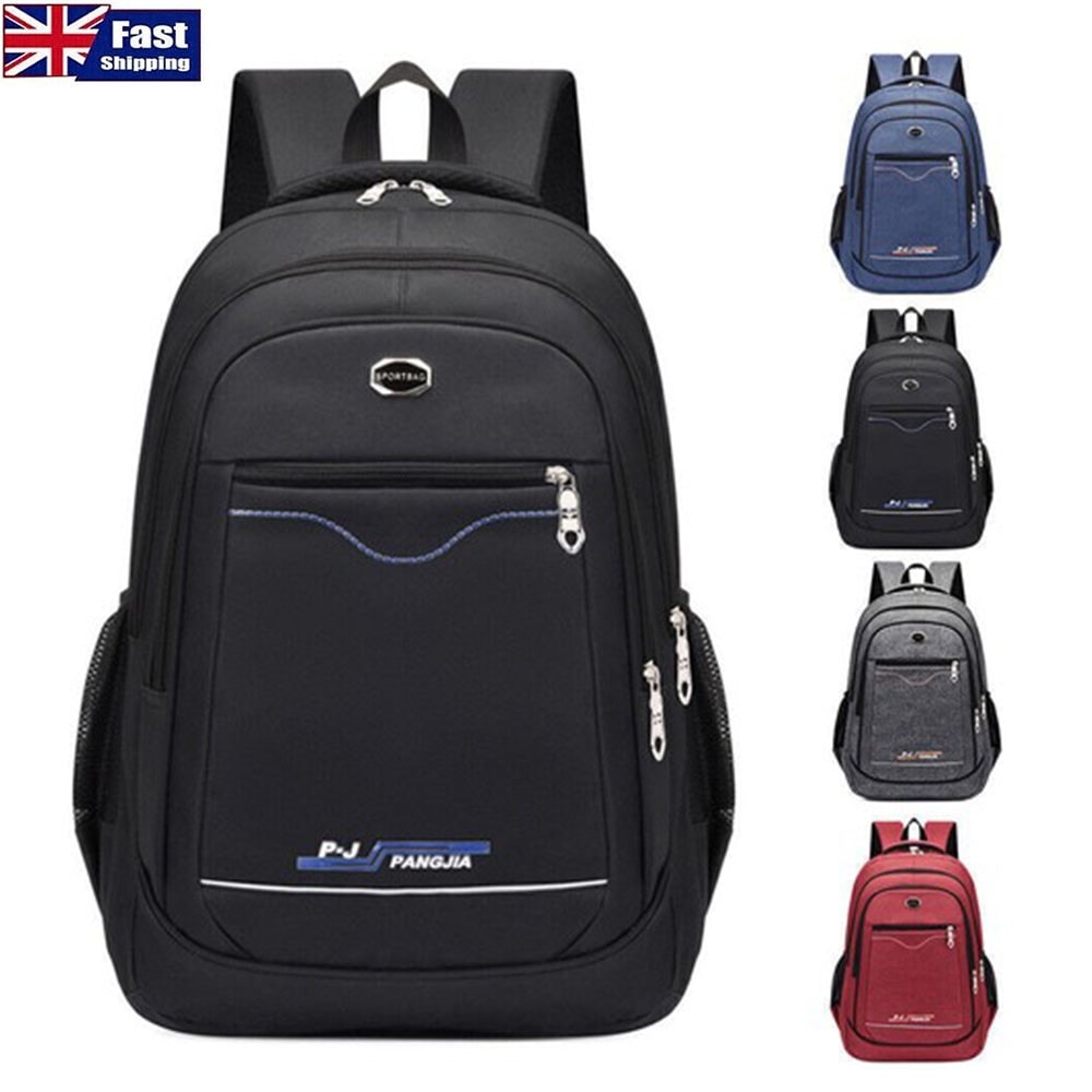 Large Backpack Mens Boys Rucksack Fishing Sport Travel Hiking Outdoor School Bag