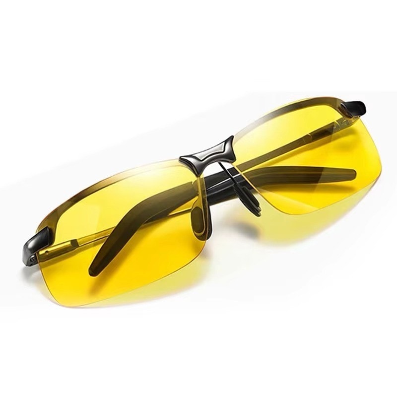 Night Driving Glasses HD Anti Glare Vision Yellow Lens Tinted Unisexs