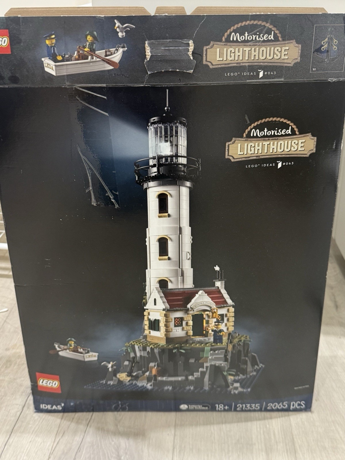 LEGO Ideas 21335 Motorised Lighthouse - Open Box, Sealed Bags