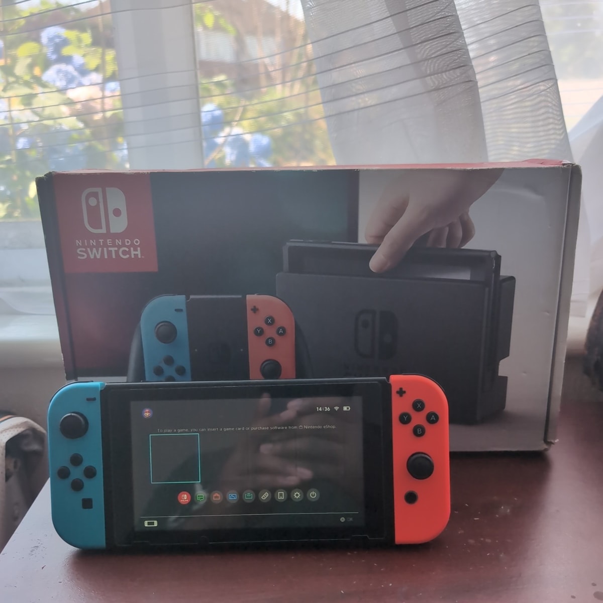 Nintendo Switch 32 GB Console - Neon Blue and Red