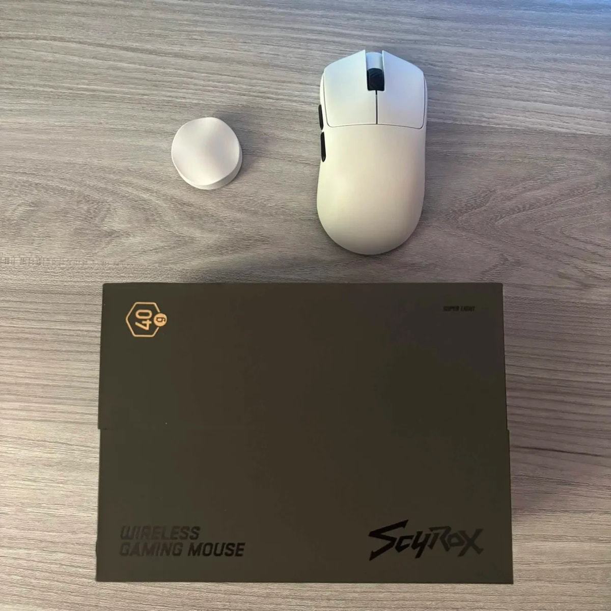 Scyrox V6 Lightweight 40g Gaming Mouse - White
