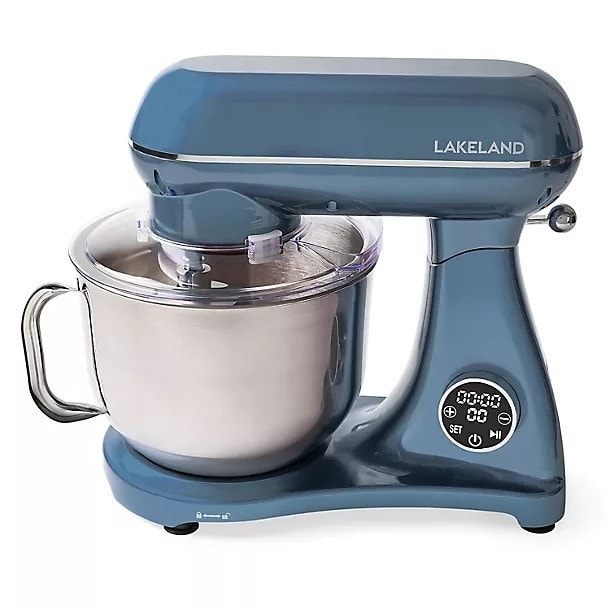 Lakeland 33618 Digital Stand Mixer Powerful Kitchen Machine 1800W Slate Blue