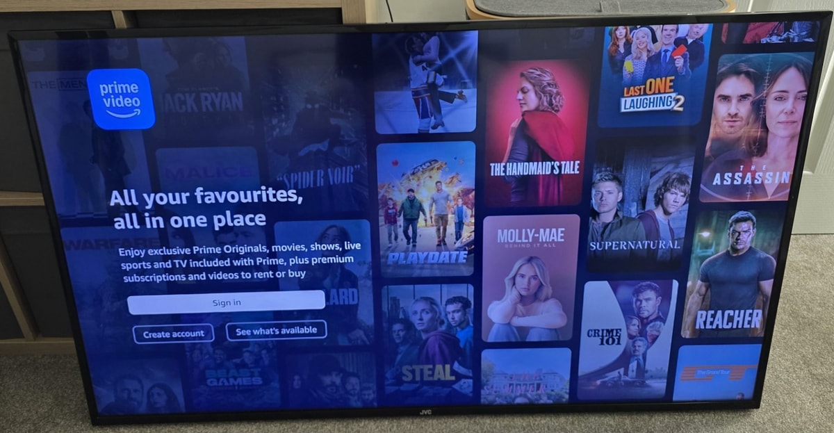 JVC LT-55CA890 55" Smart Android 4K Ultra HD HDR LED TV