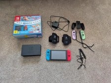 Nintendo Switch Console 32GB Blue/Red Joycons and additional Joycons