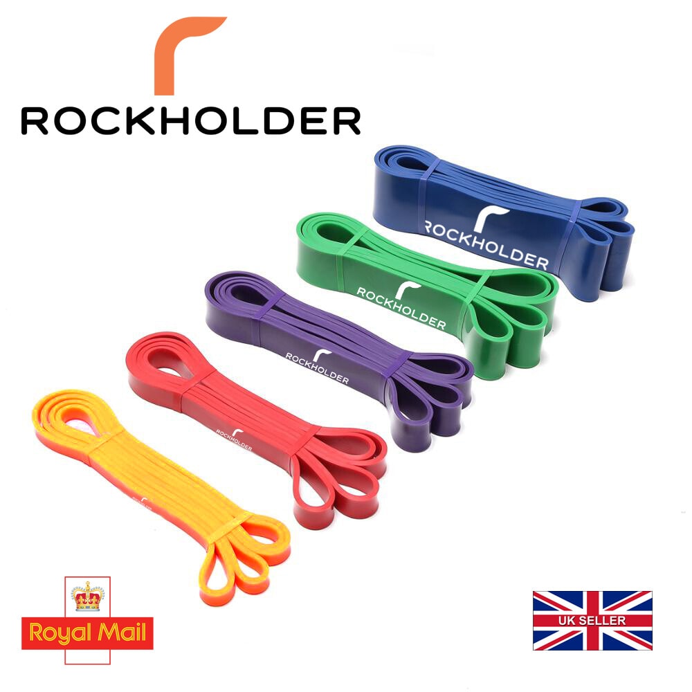 HOME GYM FITNESS RESISTANCE BANDS PULL UP HEAVY DUTY SET ASSISTED EXERCISE TUBE