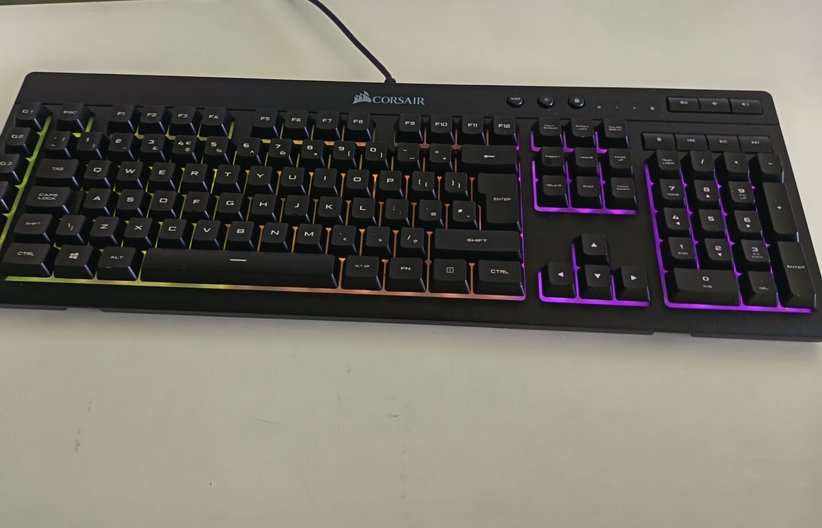 Corsair K55 RGB Wired Gaming Keyboard - Great Condition