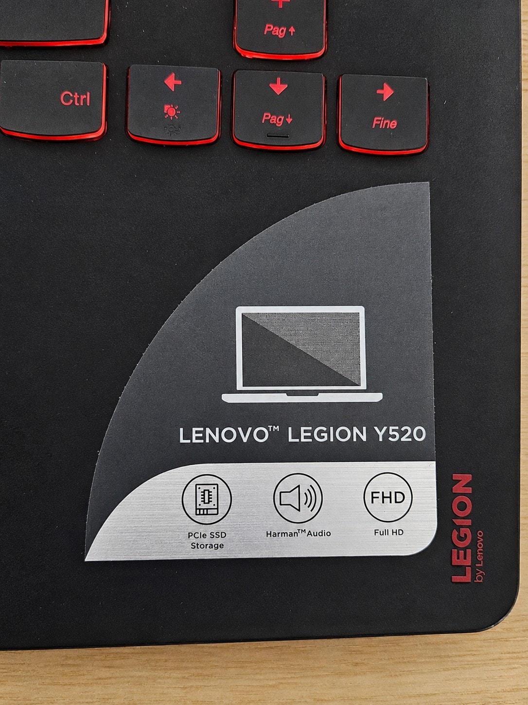 Lenovo Legion Y520 Gaming Laptop - GTX 1050 TI 4GB – 16GB RAM – SSD + 1TB HDD