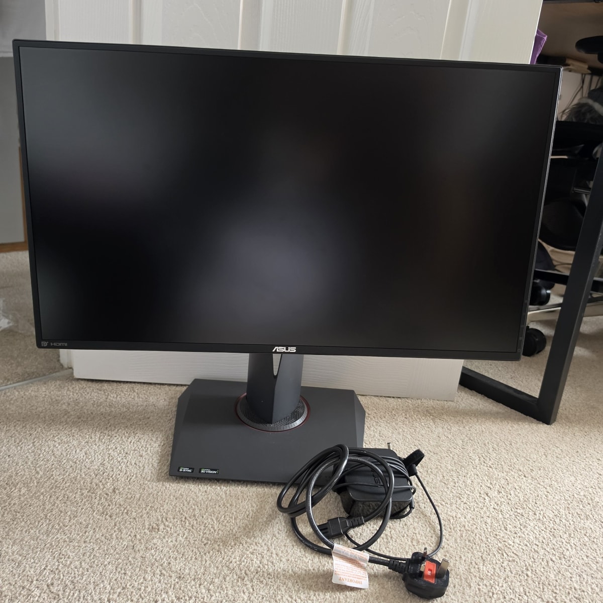 ASUS ROG Swift PG278QR 27-inch Widescreen gaming monitor 165Hz G SYNC