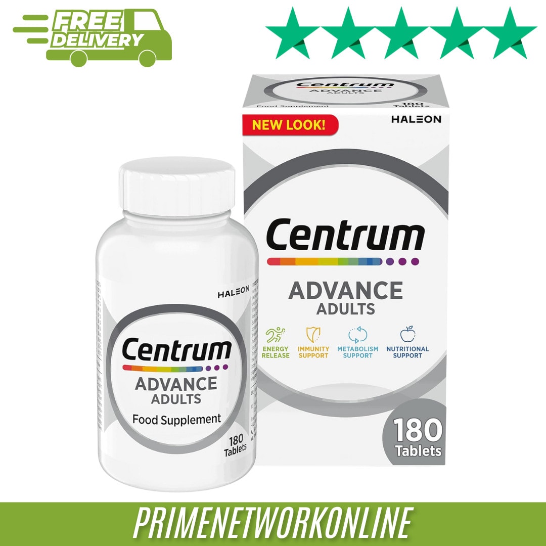 Centrum Advance Multivitamin & Mineral Supplements – 180 Tablets ⭐⭐⭐⭐⭐