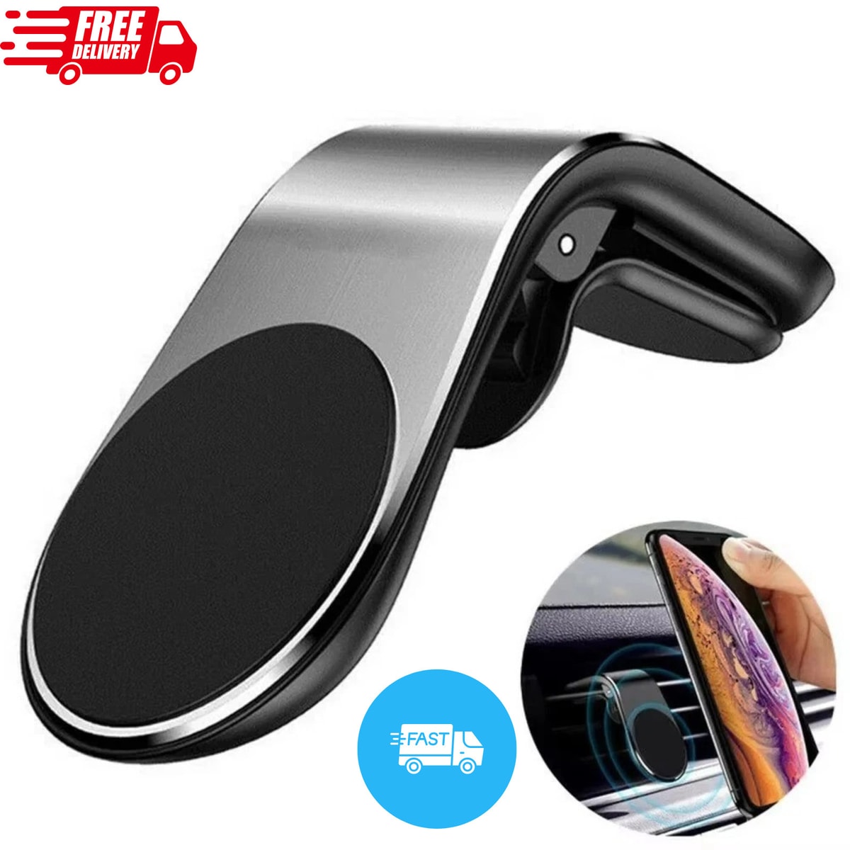 Magnetic Phone Holder Stand For Mobile Phone Magnet Mount Car Accessories