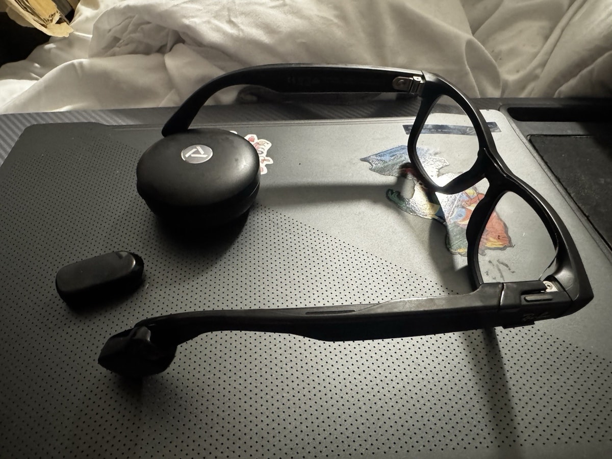 Meta Glasses Gen 2 Wafarer Black Frame Black Lenses Battery Mod Used Condition