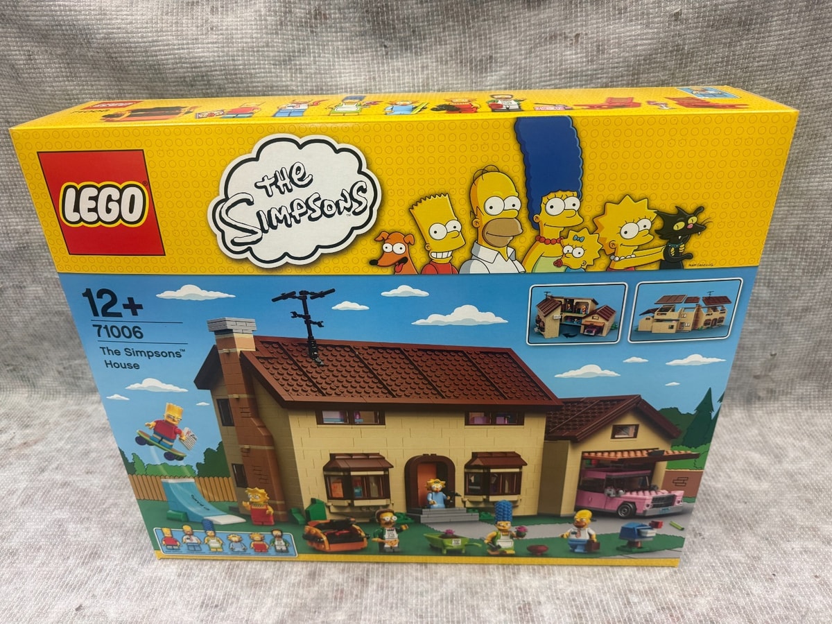 LEGO 71006 The Simpsons: The Simpsons House Brand New Rare Retired Set 2014