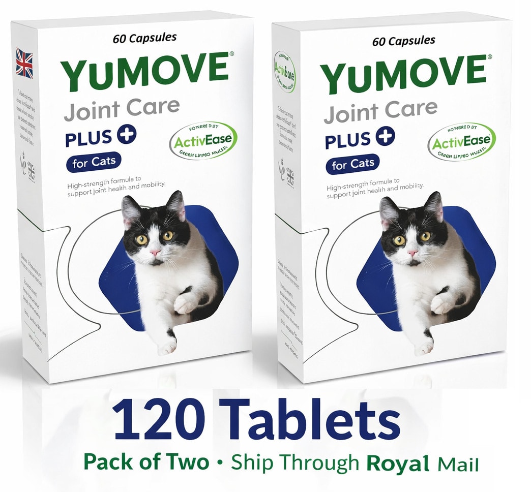 YuMOVE Senior Cat Joint Supplement for Older Stiff Cats with Glucosamine 120-Cap