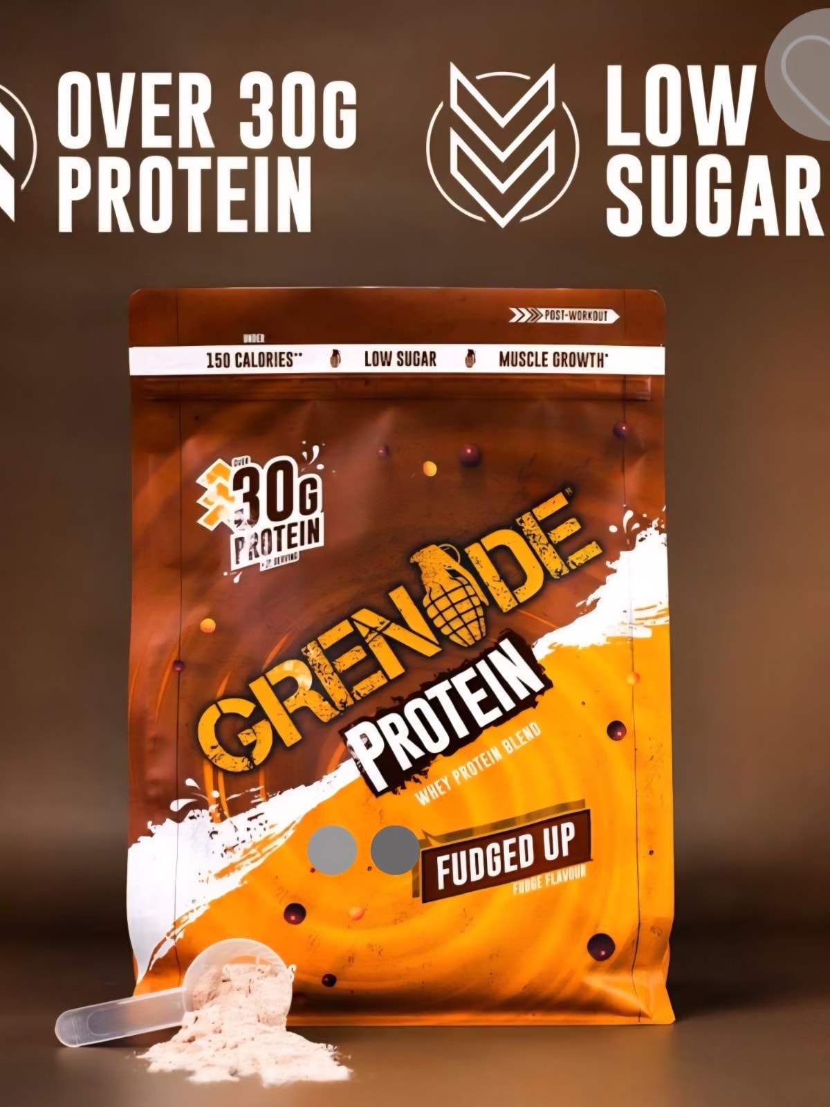 X4 Grenade Protein Powder 1920g (48 servings) - Fudged Up