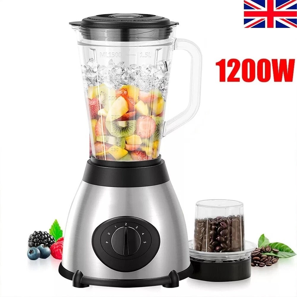 1200W Blender Smoothie Maker Ice Crusher Mixer Milk Shake Fruit Juicer 2026 New