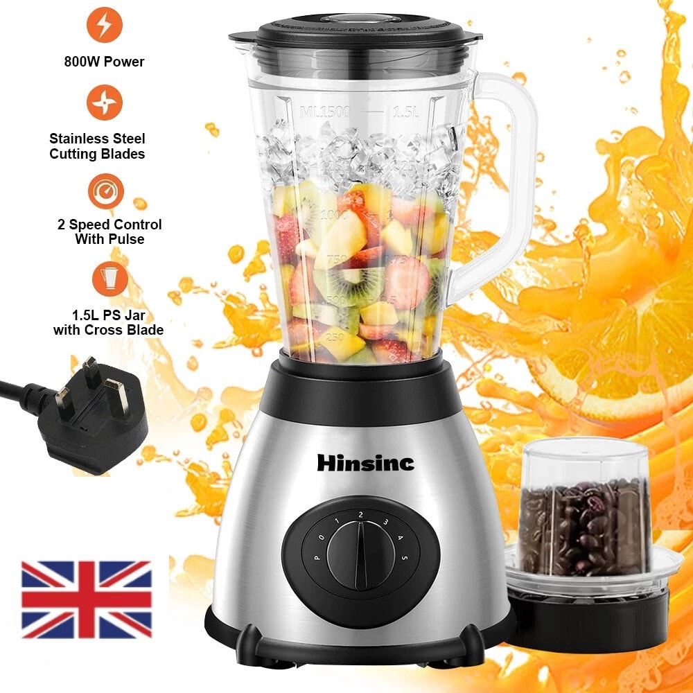 800W Blender Smoothie Maker Ice Crusher Mixer Milk Shake Fruit Juicer Vegetables