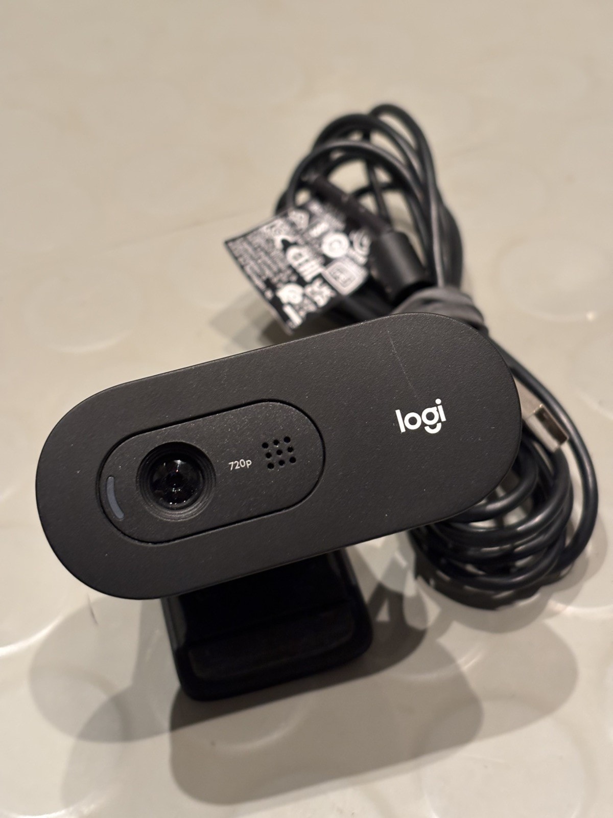 Logitech C505 HD - Streaming Webcam, 720p HD External USB Camera - Grey