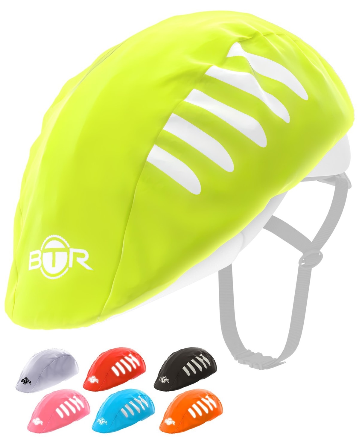 BTR Waterproof High Visibility Reflective Cycling Bicycle Helmet Covers