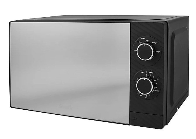 Scoville SVMON001B3M Manual Microwave Oven 20L 5 Power Settings 700W Black